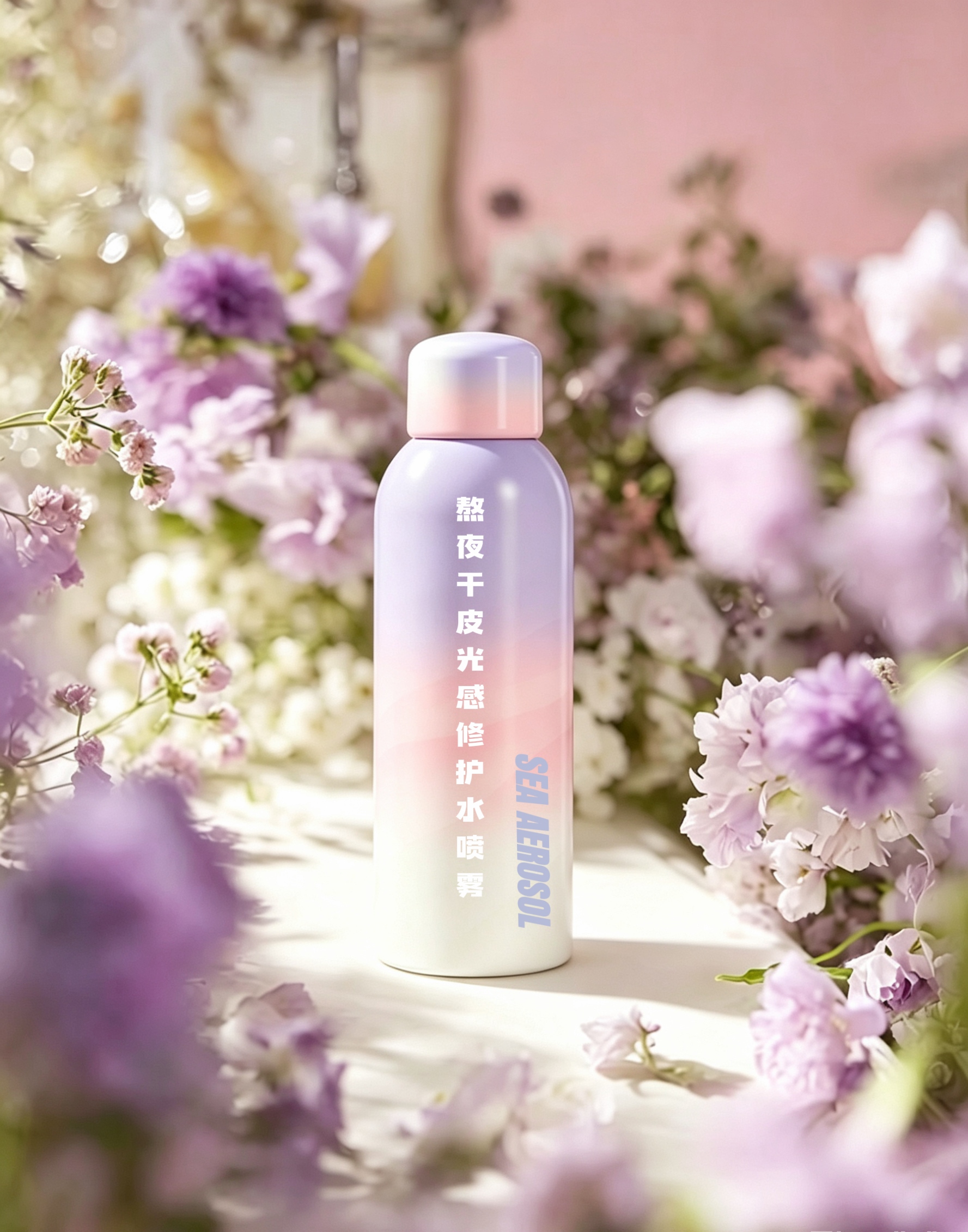 熬夜油皮光感修护水喷雾