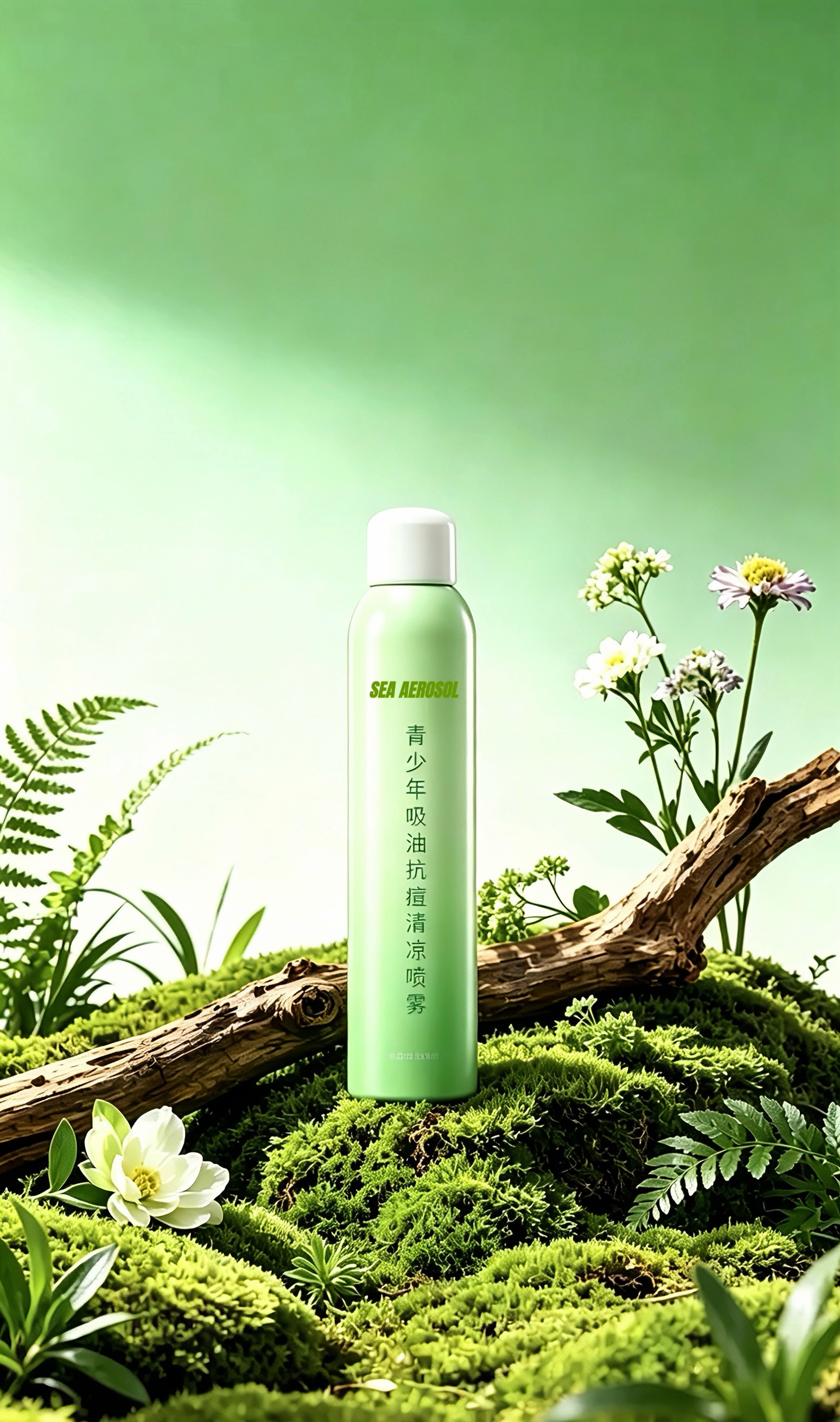 青少年吸油抗痘清凉喷雾