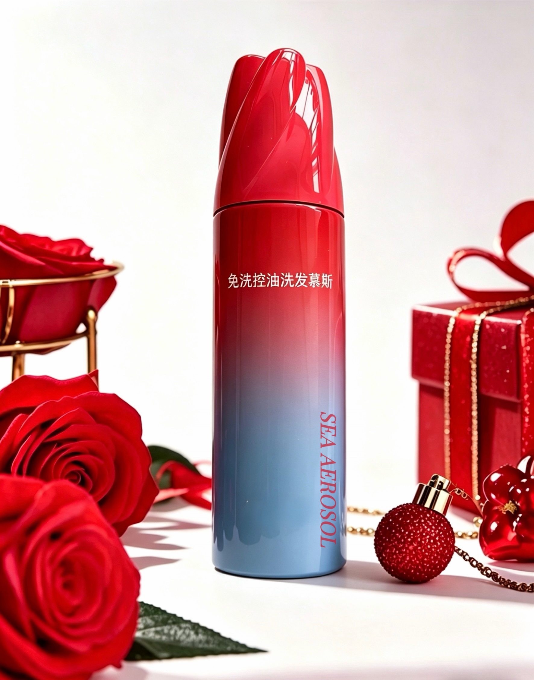 免洗控油洗发慕斯