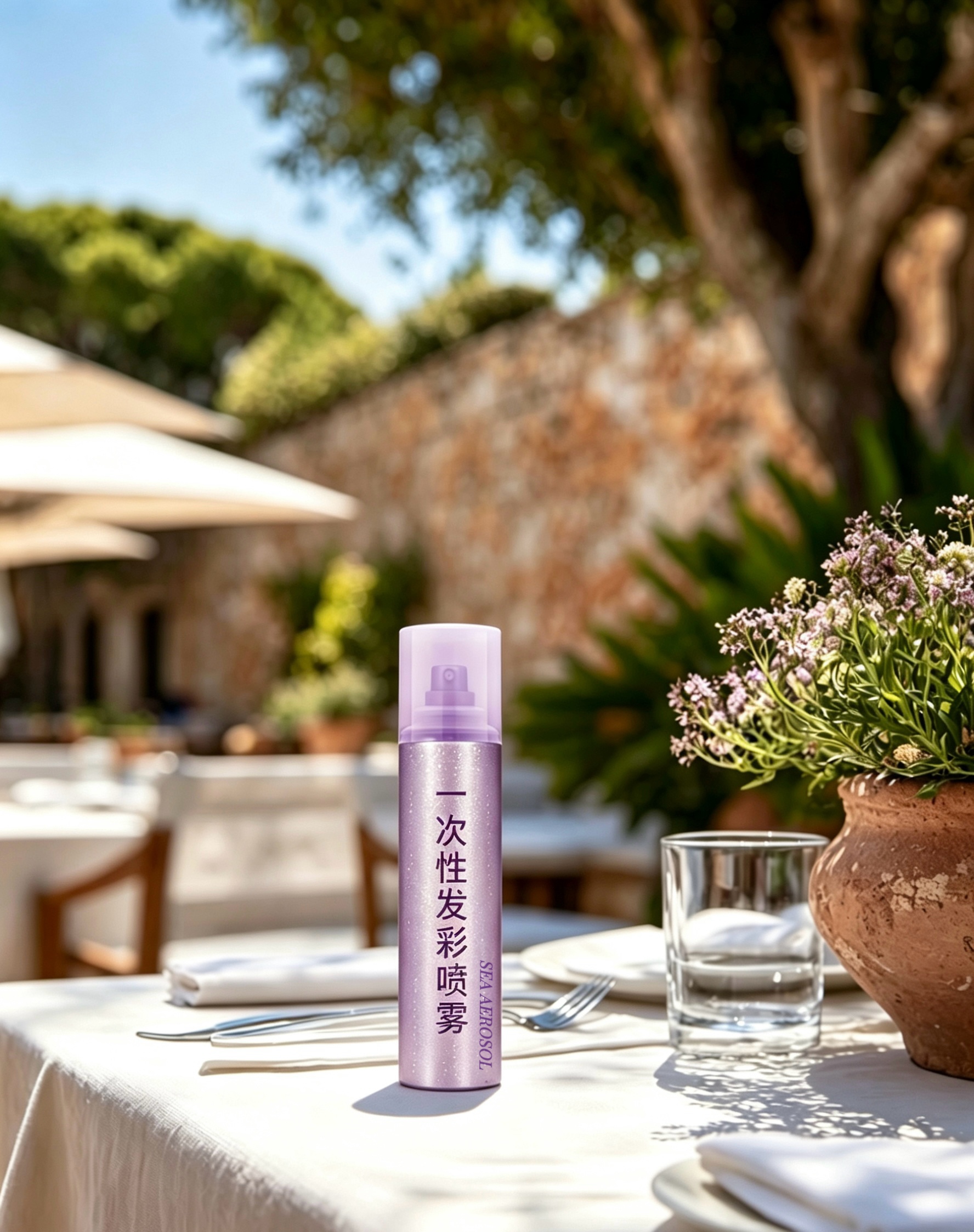 一次性发彩喷雾